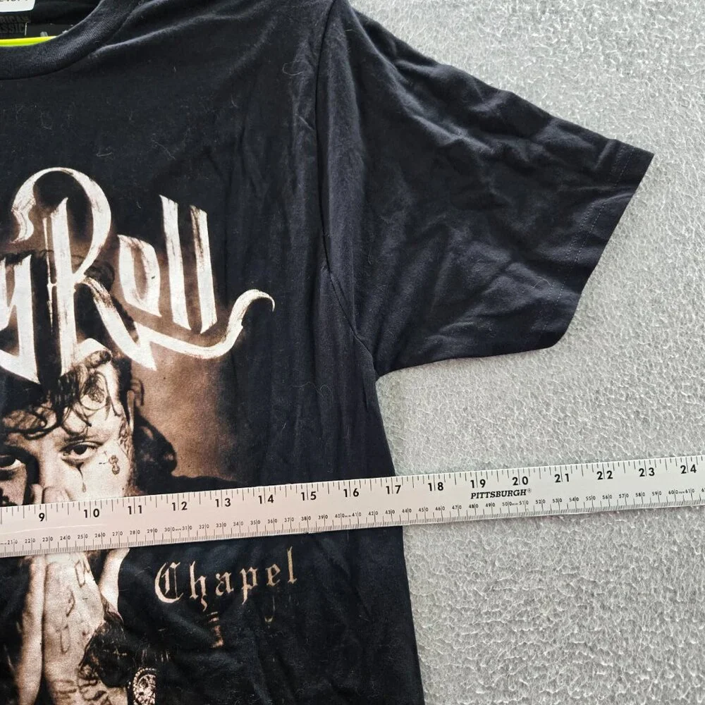 Jelly Roll Men Shirt Small Roll Whitsitt Chapel Short Sleeve Tee Hip Hop Tee‎